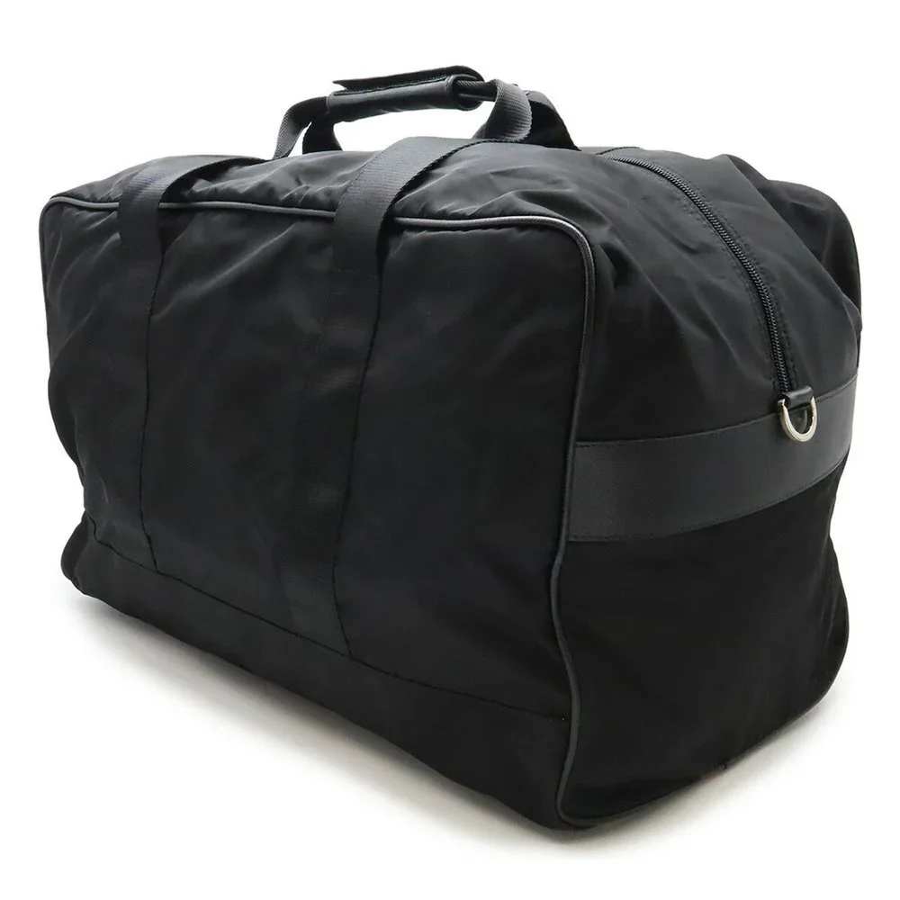 PRADA Black Leather Shoulder Bag - Picture 3 of 9